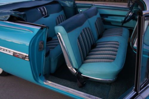 1959 CHEVY IMPALA CONVERTIBLE 348 WORKING A/C CLEAN AND RUST FREE! DRIVER, image 40