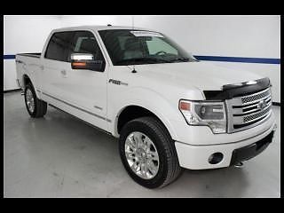 13 ford f150 4x4 crew cab platinum, loaded with navigation, roof, leather