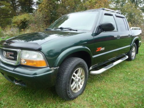 2003 gmc sonoma sls crew cab pickup 4-door 4.3l (very rare truck)