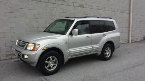 2002 mitsubishi montero limited edition one owner mint condition mitsubishi