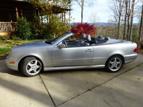 2001 mercedes 430 clk convertible