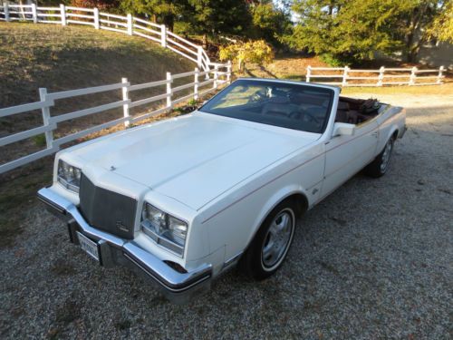 84 1984 buick riviera convertible original california rust free one of 500 made