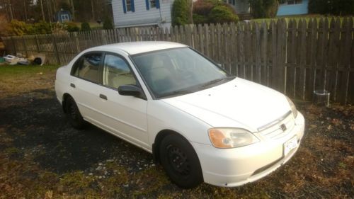 2001 honda civic lx sedan 4-door 1.7l