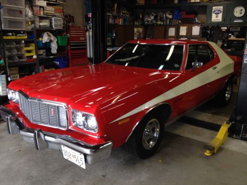1974 ford gran torino starsky &amp; hutch clone - beautiful car! 34k miles