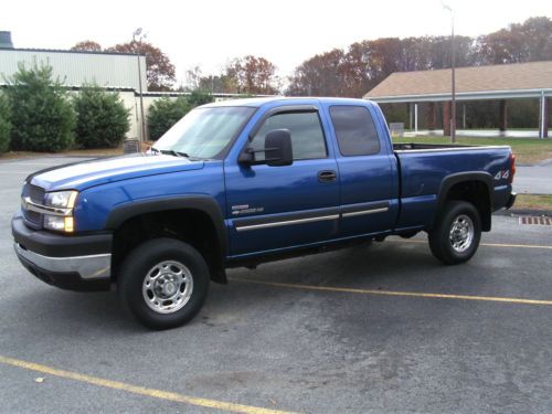 2003 chevy 2500hd 4x4 duramax diesel 4-door excellent truck 5 day no reserve!!!!