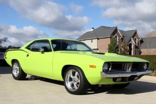 1973 plymouth cuda 360 hot sublime gorgeous muscle car