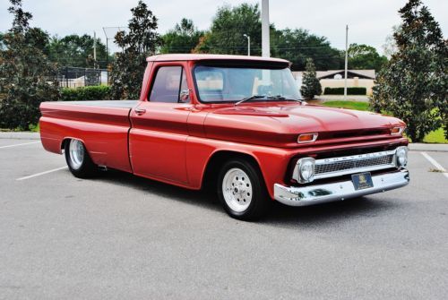 70k invested 65 chevrolet pro-street fleetside 43k recepits big block p,b