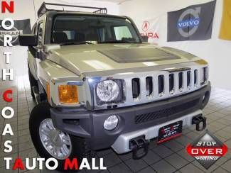 2008(08) hummer h3 awd! 5-speed manual! beautiful tan! clean! save big!!!