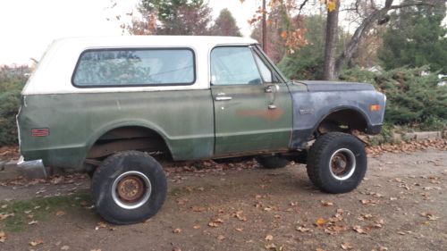 1971 gmc jimmy 4x4 (or blazer) great driver project. ** no reserve!! **