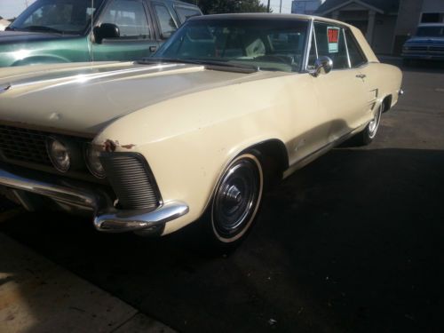 1963 buick riviera base hardtop 2-door 6.6l runs &amp; drives