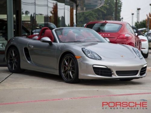2013 porsche boxster s pdk bose nac 20 wheels premium pkg platinum silver pdls