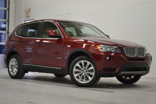 Great lease/buy! 14 bmw x3 28i pano room no reserve heated seats xline exterior