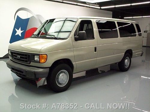 2006 ford e-350 xl 5.4l v8 15-passenger cd audio 57k mi texas direct auto