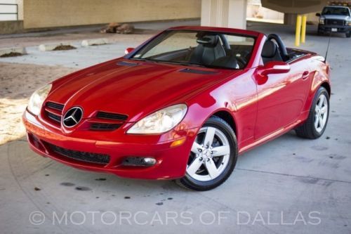 2007 mercedes slk navigation sat radio power convertible top bluetooth