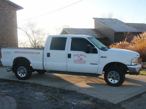 1999 ford f-250 crew cab short bed 4x4 7.3 diesel