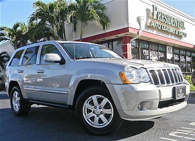 Grand cherokee jeep 2009 limited 4x4 v8 navigation sunroof backup camera clean