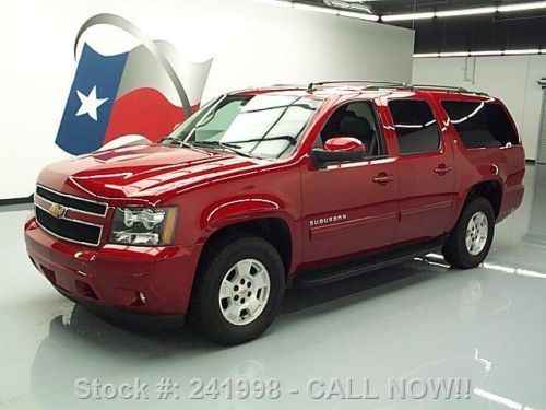 2013 chevy suburban lt sunroof htd leather nav dvd 16k! texas direct auto