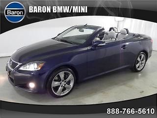 2011 lexus is 350c / navigation / heated seats / levinson