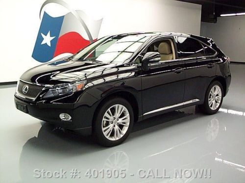 2010 lexus rx450h luxury hybrid sunroof nav 19&#039;s 25k mi texas direct auto