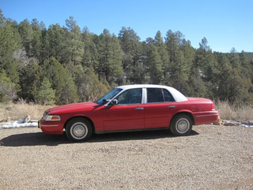 1998 ford crown victoria sedan police interceptor car automatic v8 clean title