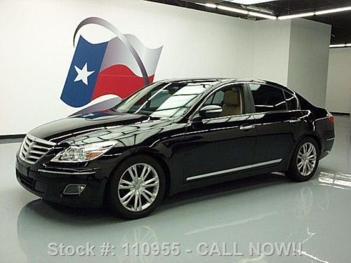 2010 hyundai genesis 4.6 sunroof nav rear cam only 29k texas direct auto