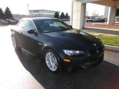 M3 convertible 1 of a kind frozen black on black! cold, premium, bmw apps!