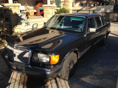 Mercedes 560sel 1988 low mileage!!!