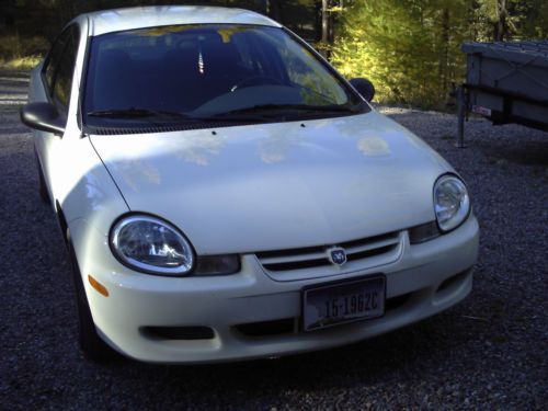 50k  low low mileage 02 dodge neon base sedan 4-door 2.0l