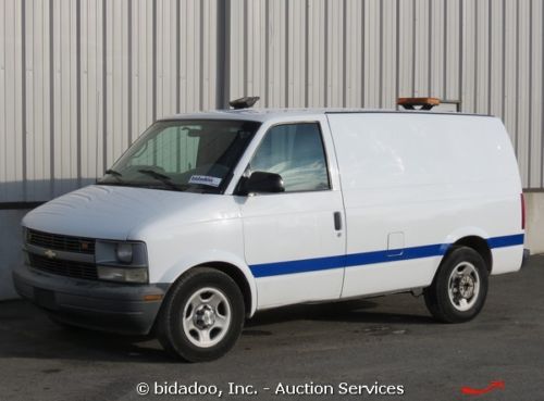 2005 chevrolet astro mini cargo van 4.3l v6 a/t gasoline air conditioning