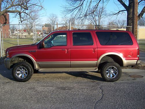 2005 ford excursion diesel 4x4 eddie bauer