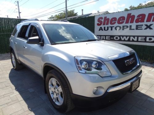 2012 gmc acadia sle awd 7 pass dual sunroofs  pwr pkg &amp; backup camera 4-door