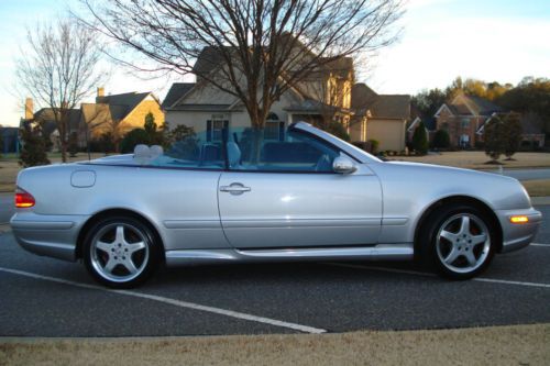 2003 mercedes-benz clk430 cabriolet 2-door amg sport pkg all extras of an amg