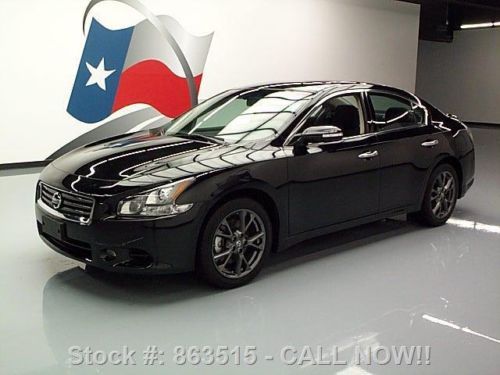 2012 nissan maxima 3.5l s sport auto spoiler xenons 27k texas direct auto
