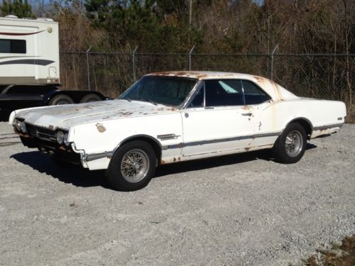 1966 oldsmobile 442 - auto ac posi 455 reclining bucket seats power antenna