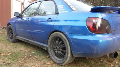 2004 subaru impreza wrx sedan 4-door 2.0l