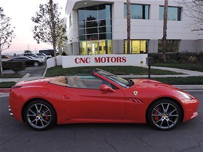 2010 ferrari california rosso corsa / red / 6 in stock / also have 2011 2012