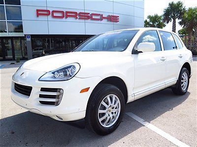 2010 porsche cayenne 3.6l sand 1 owner porsche certified florida suv awd