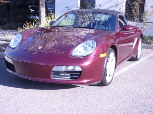 2007 porsche boxster 2.7 5 speed 27k miles like new save big