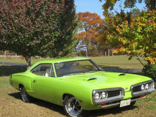 1970 dodge coronet super bee, v-code, 6-pack,  4-speed, dana 60