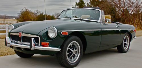 1973 MGB CHROME BUMPER ROADSTER 69,000 ORIGINAL MILES, US $8,500.00, image 2