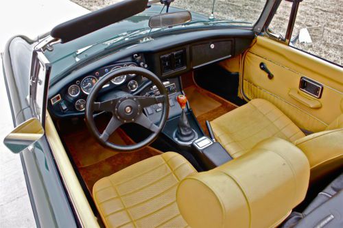 1973 MGB CHROME BUMPER ROADSTER 69,000 ORIGINAL MILES, US $8,500.00, image 10