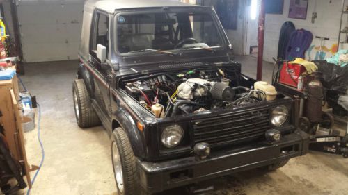 87 suzuki samurai 4.3 vortec v6 conversion  fast !!!