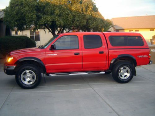 2001 Toyota Tacoma Pre Runner Crew Cab Pickup 4-Door 3.4L, image 2