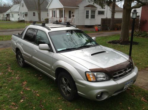 2005 subaru baja turbo crew cab pickup 4-door 2.5l - low compression