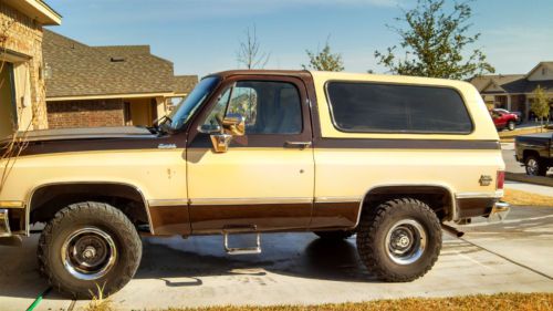 1987 k5 blazer chevrolet