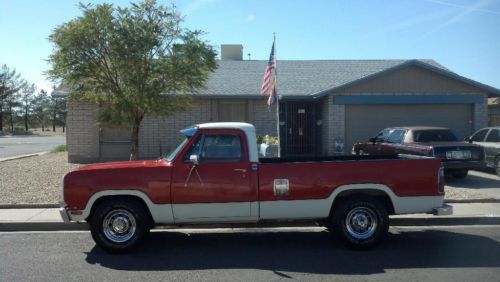 Mopar muscle, 440 cubic inch, 1974 dodge adventure 3/4 ton truck, az rust free