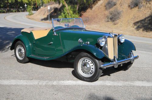 1952 mg td - restored, california car