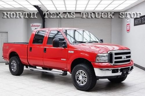 2006 ford f250 diesel 4x4 xlt fx4 crew cab texas truck