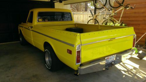 1972 chevrolet 1972 custom/10 deluxe long bed cold a/c
