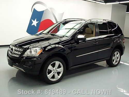 2010 mercedes-benz ml350 4matic awd sunroof nav 38k mi texas direct auto